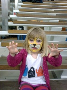 Den lille tiger Dagmar som tiger